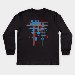 Bauhaus architecture Kids Long Sleeve T-Shirt